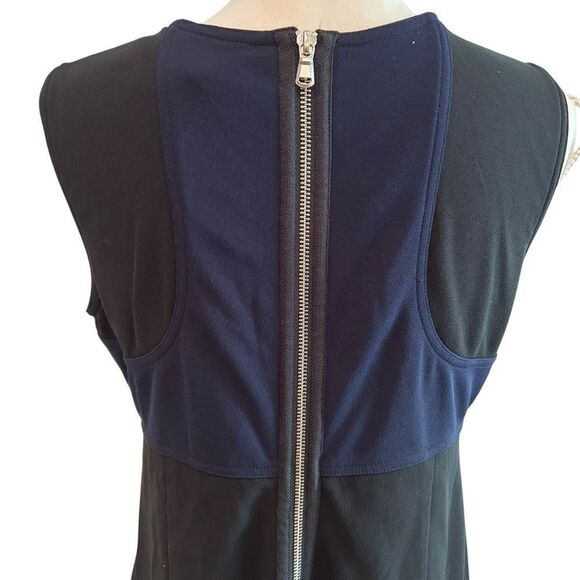 KaufmanFranco Colorblock Sheath Dress Exposed Zipper Back Size 12 - Picture 3 of 8